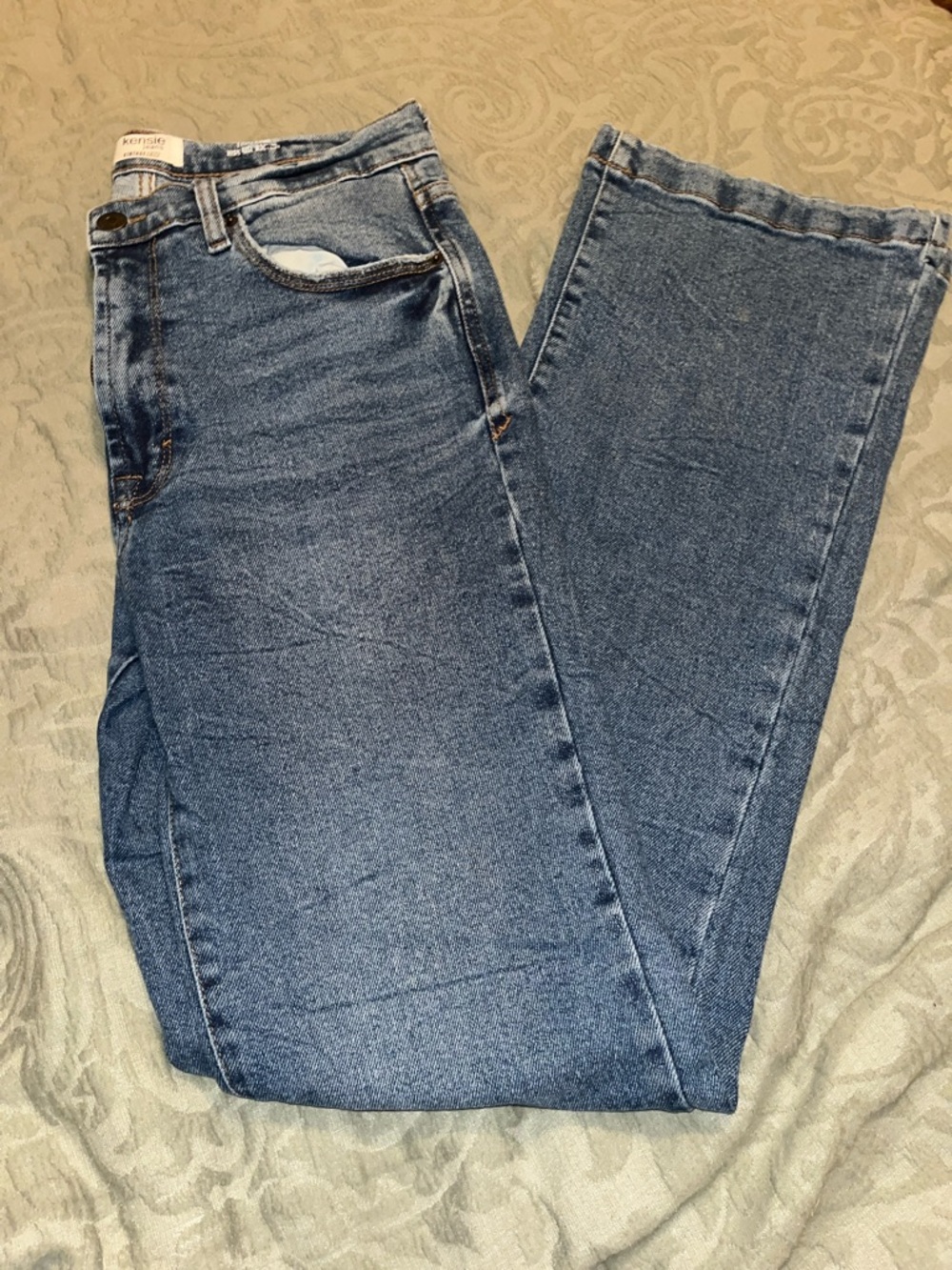 Kensie Jeans The Tessa High Rise Bootcut Vintage Luxe Women Light Blue SIZE 8/29